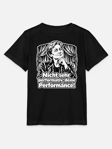 Performativität - Stanley/Stella Kinder T-Shirt MINI CREATOR - Schwarz