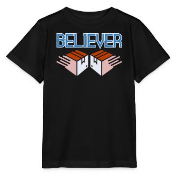 Gläubiger - Stanley/Stella Kinder T-Shirt MINI CREATOR  - Schwarz - Vorne - Mikhail (115cm)