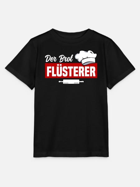 Der Brot Flüsterer - Stanley/Stella Kinder T-Shirt MINI CREATOR - Schwarz