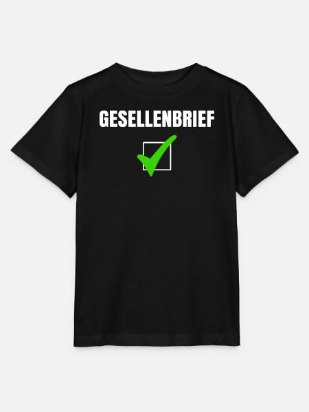 Gesellenbrief - Stanley/Stella Kinder T-Shirt MINI CREATOR - Schwarz