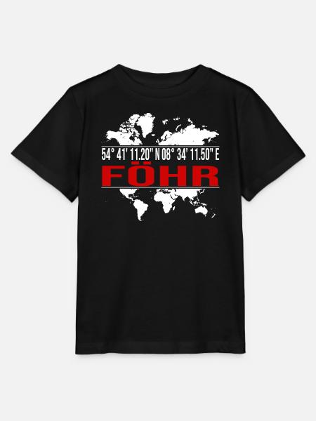 Föhr - Stanley/Stella Kinder T-Shirt MINI CREATOR - Schwarz