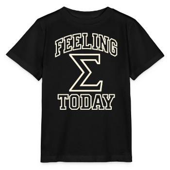 Feeling Sigma - Stanley/Stella Kinder T-Shirt MINI CREATOR  - Schwarz - Vorne - Mikhail (115cm)
