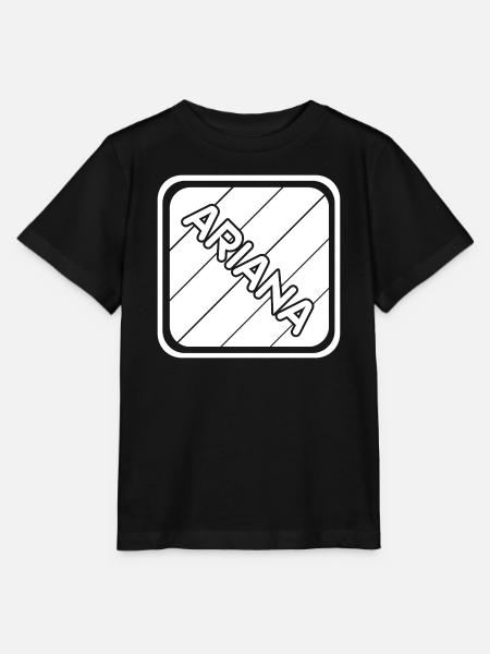 Ariana - Stanley/Stella Kinder T-Shirt MINI CREATOR - Schwarz