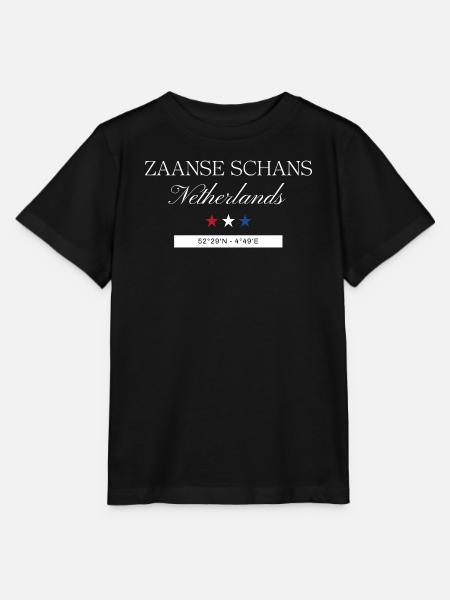 Zaanse Schans Niederlande Souvenir – Reise minimal - Stanley/Stella Kinder T-Shirt MINI CREATOR - Schwarz