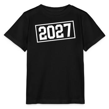 2027 Stempel - Stanley/Stella Kinder T-Shirt MINI CREATOR  - Schwarz - Vorne - Mikhail (115cm)