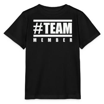 team_member_hashtag- - Stanley/Stella Kinder T-Shirt MINI CREATOR  - Schwarz - Vorne - Mikhail (115cm)