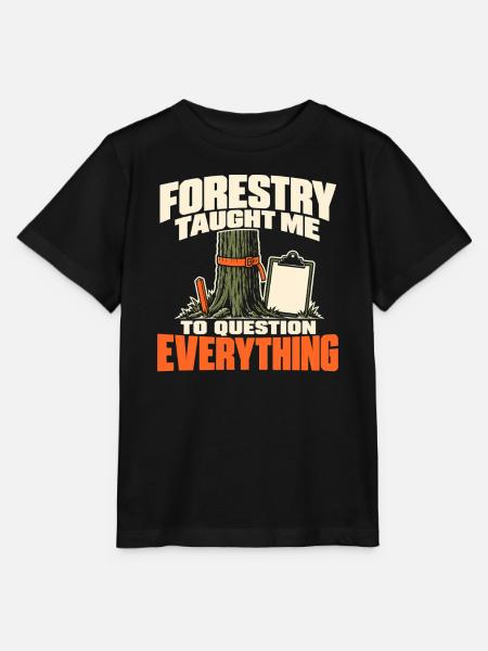 Forstwirtschaft Förster Forstmanagement - Stanley/Stella Kinder T-Shirt MINI CREATOR  - Schwarz