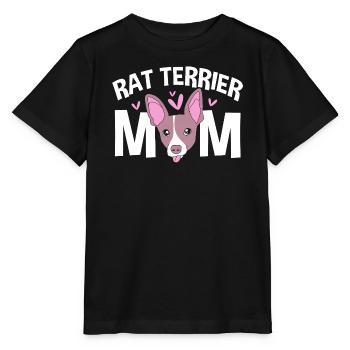 Rat Terrier - Stanley/Stella Kinder T-Shirt MINI CREATOR  - Schwarz - Vorne - Mikhail (115cm)