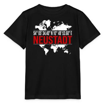 Neustadt - Stanley/Stella Kinder T-Shirt MINI CREATOR  - Schwarz - Vorne - Mikhail (115cm)