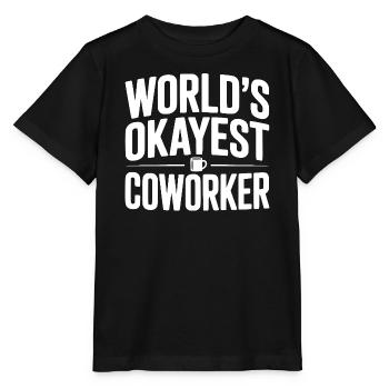 Der beste Kollege der Welt - Stanley/Stella Kinder T-Shirt MINI CREATOR  - Schwarz - Vorne - Mikhail (115cm)