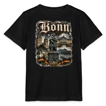 Bonn - Stanley/Stella Kinder T-Shirt MINI CREATOR  - Schwarz - Vorne - Mikhail (115cm)