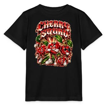 Kirsche - Stanley/Stella Kinder T-Shirt MINI CREATOR  - Schwarz - Vorne - Mikhail (115cm)
