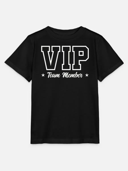 VIP Teammitglied Stil – Großes Display - Stanley/Stella Kinder T-Shirt MINI CREATOR - Schwarz