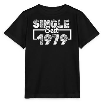 Single 1979 - Stanley/Stella Kinder T-Shirt MINI CREATOR  - Schwarz - Vorne - Mikhail (115cm)