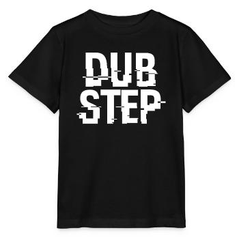 Dubstep-Glitch-Typografie - Stanley/Stella Kinder T-Shirt MINI CREATOR  - Schwarz - Vorne - Mikhail (115cm)