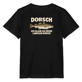 Dorsch im Kopf - Stanley/Stella Kinder T-Shirt MINI CREATOR  - Schwarz - Vorne - Mikhail (115cm)