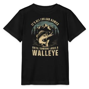 Es ist alles Spaß und Spiel, bis jemand einen Walle verliert - Stanley/Stella Kinder T-Shirt MINI CREATOR  - Schwarz - Vorne - Mikhail (115cm)