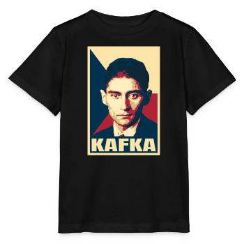 Franz Kafka Schriftsteller Klassische Literaturgeschichte - Stanley/Stella Kinder T-Shirt MINI CREATOR  - Schwarz - Vorne - Mikhail (115cm)