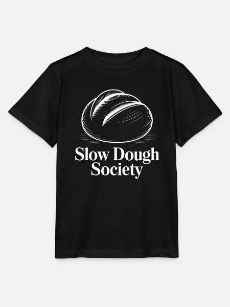 Slow Dough Society Logo - Stanley/Stella Kinder T-Shirt MINI CREATOR  - Schwarz