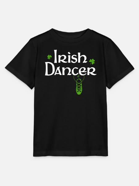 White Irish Dancer Schild - Stanley/Stella Kinder T-Shirt MINI CREATOR - Schwarz