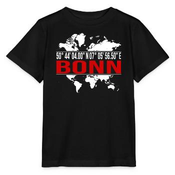 Bonn - Stanley/Stella Kinder T-Shirt MINI CREATOR  - Schwarz - Vorne - Mikhail (115cm)