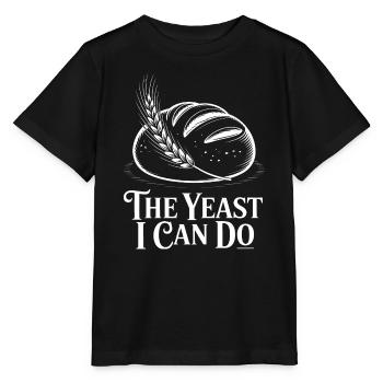 The Yeast I Can Do - Stanley/Stella Kinder T-Shirt MINI CREATOR  - Schwarz - Vorne - Mikhail (115cm)