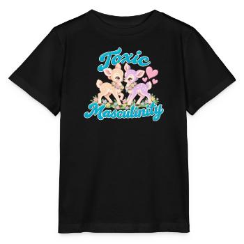 Zärtliches Duo - Stanley/Stella Kinder T-Shirt MINI CREATOR  - Schwarz - Vorne - Mikhail (115cm)