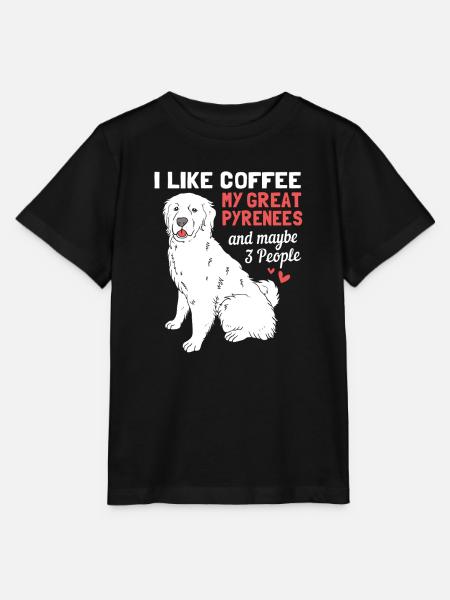 Pyrenäenhund - Stanley/Stella Kinder T-Shirt MINI CREATOR - Schwarz