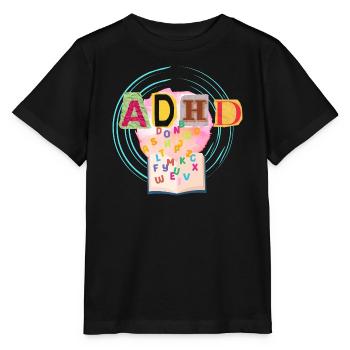 ADHS - Stanley/Stella Kinder T-Shirt MINI CREATOR  - Schwarz - Vorne - Mikhail (115cm)