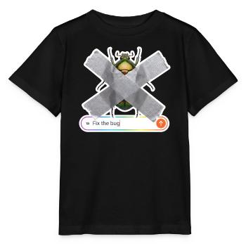 NOAI-Bug - Stanley/Stella Kinder T-Shirt MINI CREATOR  - Schwarz - Vorne - Mikhail (115cm)