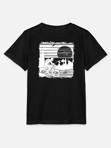 Mountainbiken - Stanley/Stella Kinder T-Shirt MINI CREATOR  - Schwarz