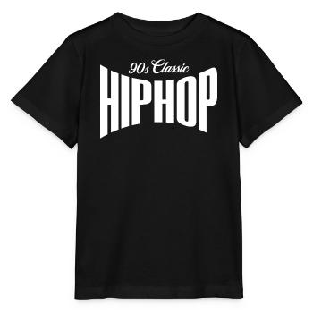 90er-Jahre-Classic-Hip-Hop-Logo - Stanley/Stella Kinder T-Shirt MINI CREATOR  - Schwarz - Vorne - Mikhail (115cm)
