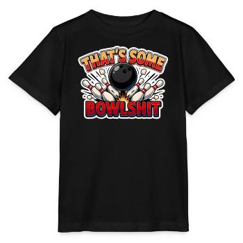 Das ist ein komisches Bowling-Wortspiel-Meme - Stanley/Stella Kinder T-Shirt MINI CREATOR  - Schwarz - Vorne - Mikhail (115cm)