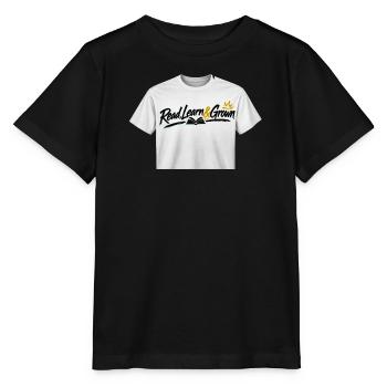 Lies Learn & Grown - Stanley/Stella Kinder T-Shirt MINI CREATOR  - Schwarz - Vorne - Mikhail (115cm)