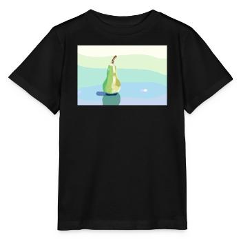 Stift auf pastellfarbener Oberfläche - Stanley/Stella Kinder T-Shirt MINI CREATOR  - Schwarz - Vorne - Mikhail (115cm)
