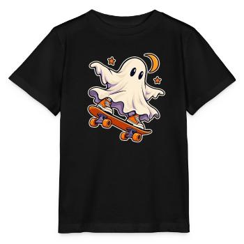Skateboard Sprite - Stanley/Stella Kinder T-Shirt MINI CREATOR  - Schwarz - Vorne - Mikhail (115cm)