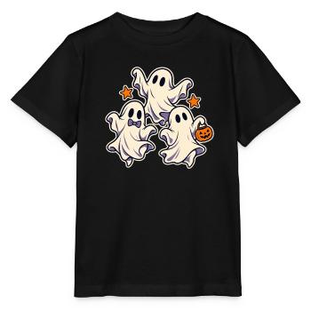 Drei tanzende Geister - Stanley/Stella Kinder T-Shirt MINI CREATOR  - Schwarz - Vorne - Mikhail (115cm)