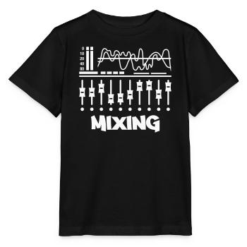 Mixing Studio Vibes - Stanley/Stella Kinder T-Shirt MINI CREATOR  - Schwarz - Vorne - Mikhail (115cm)