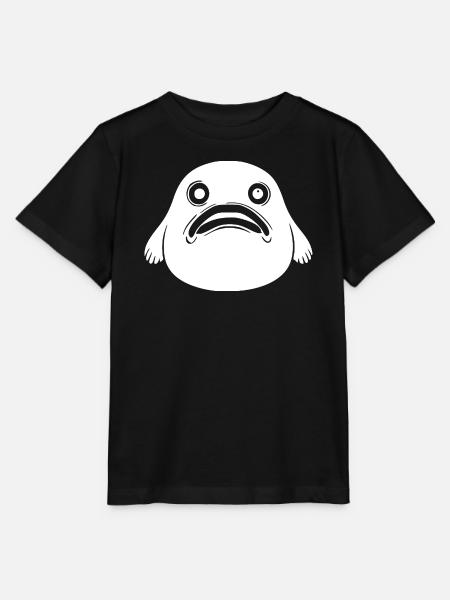 Blobfisch Fisch weiß Meeresfisch Geschenk  - Stanley/Stella Kinder T-Shirt MINI CREATOR  - Schwarz