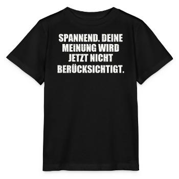 Sarkasmus Geschenkidee - Stanley/Stella Kinder T-Shirt MINI CREATOR  - Schwarz - Vorne - Mikhail (115cm)
