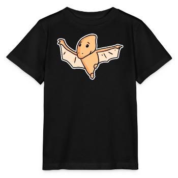 Dinosaurier Vogel Kinder - Stanley/Stella Kinder T-Shirt MINI CREATOR  - Schwarz - Vorne - Mikhail (115cm)