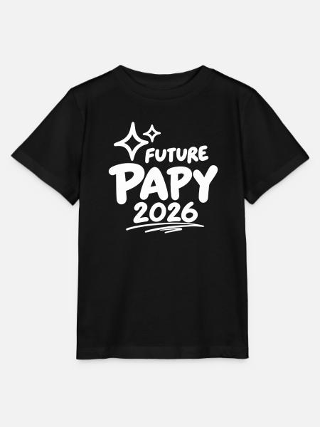 Zukünftiger Opa 2026 - Stanley/Stella Kinder T-Shirt MINI CREATOR - Schwarz