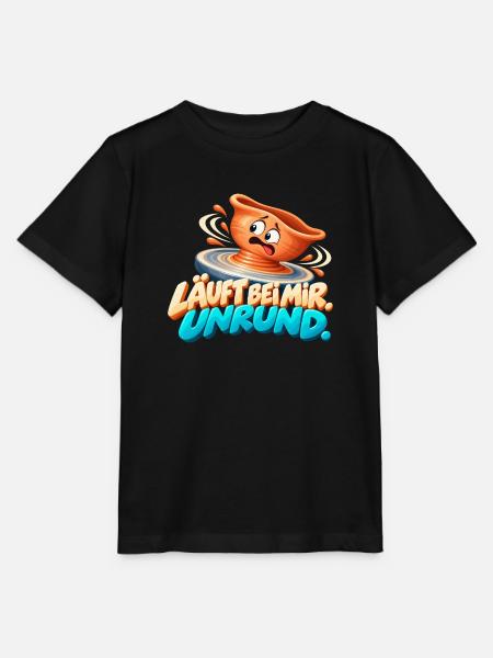 Läuft bei mir Unrund - Stanley/Stella Kinder T-Shirt MINI CREATOR - Schwarz