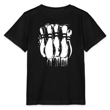 Kegelsport - Stanley/Stella Kinder T-Shirt MINI CREATOR  - Schwarz - Vorne - Mikhail (115cm)