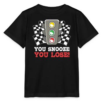 Drag Race - Stanley/Stella Kinder T-Shirt MINI CREATOR  - Schwarz - Vorne - Mikhail (115cm)