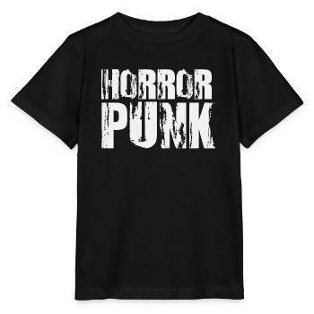Horror Punk Stressed Text - Stanley/Stella Kinder T-Shirt MINI CREATOR  - Schwarz - Vorne - Mikhail (115cm)