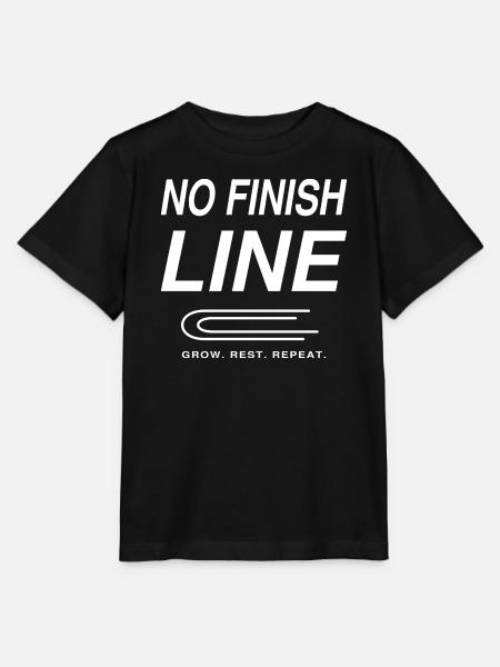 No Finish Line Endurance Hymne - Stanley/Stella Kinder T-Shirt MINI CREATOR  - Schwarz