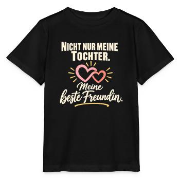 Mama Tochter Freundschaft Beste Freundin - Stanley/Stella Kinder T-Shirt MINI CREATOR  - Schwarz - Vorne - Mikhail (115cm)