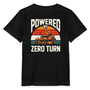 Zero Turn Rasenmäher Für Gartenliebhaber - Stanley/Stella Kinder T-Shirt MINI CREATOR  - Schwarz - Vorne - Mikhail (115cm)