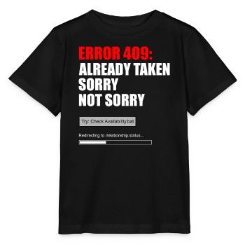 Fehler 409 nicht verfügbar - Stanley/Stella Kinder T-Shirt MINI CREATOR  - Schwarz - Vorne - Mikhail (115cm)